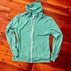 Lightweight Full Zip Hooded Jacket